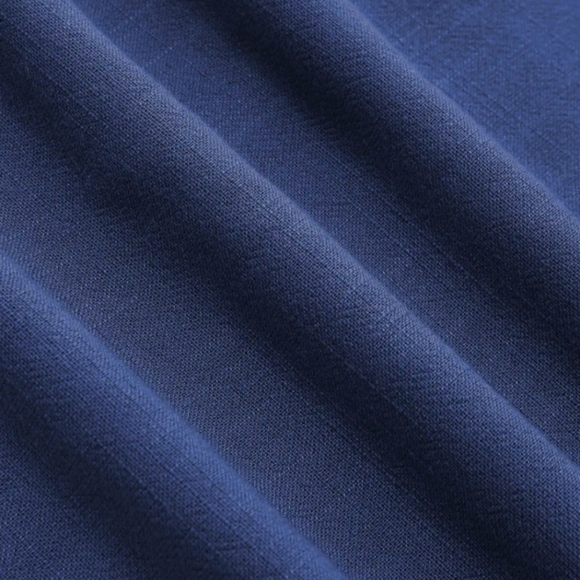 Cider Brand Navy V-Neck Corset Jumpsuit w/pockets. - Picture 3 of 4